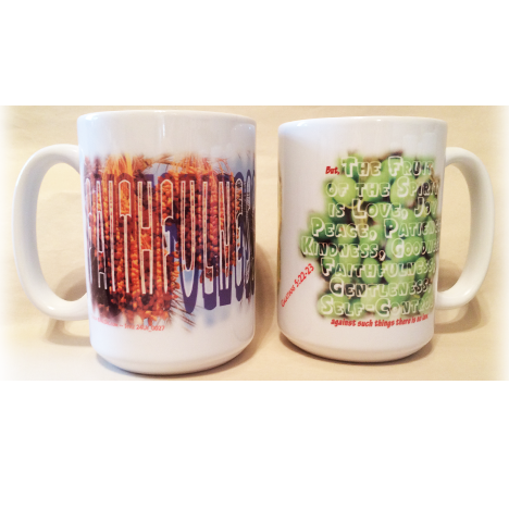 Custom-Printed Mugs - Ceramic - 15 oz. - set of 4