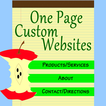 Custom One Page Websites