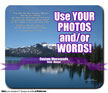 Mouse Pad - 1/4" x 7.75" x 9.125"